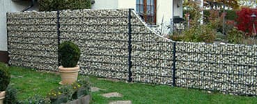 Steingärten & Steinkorbmauern